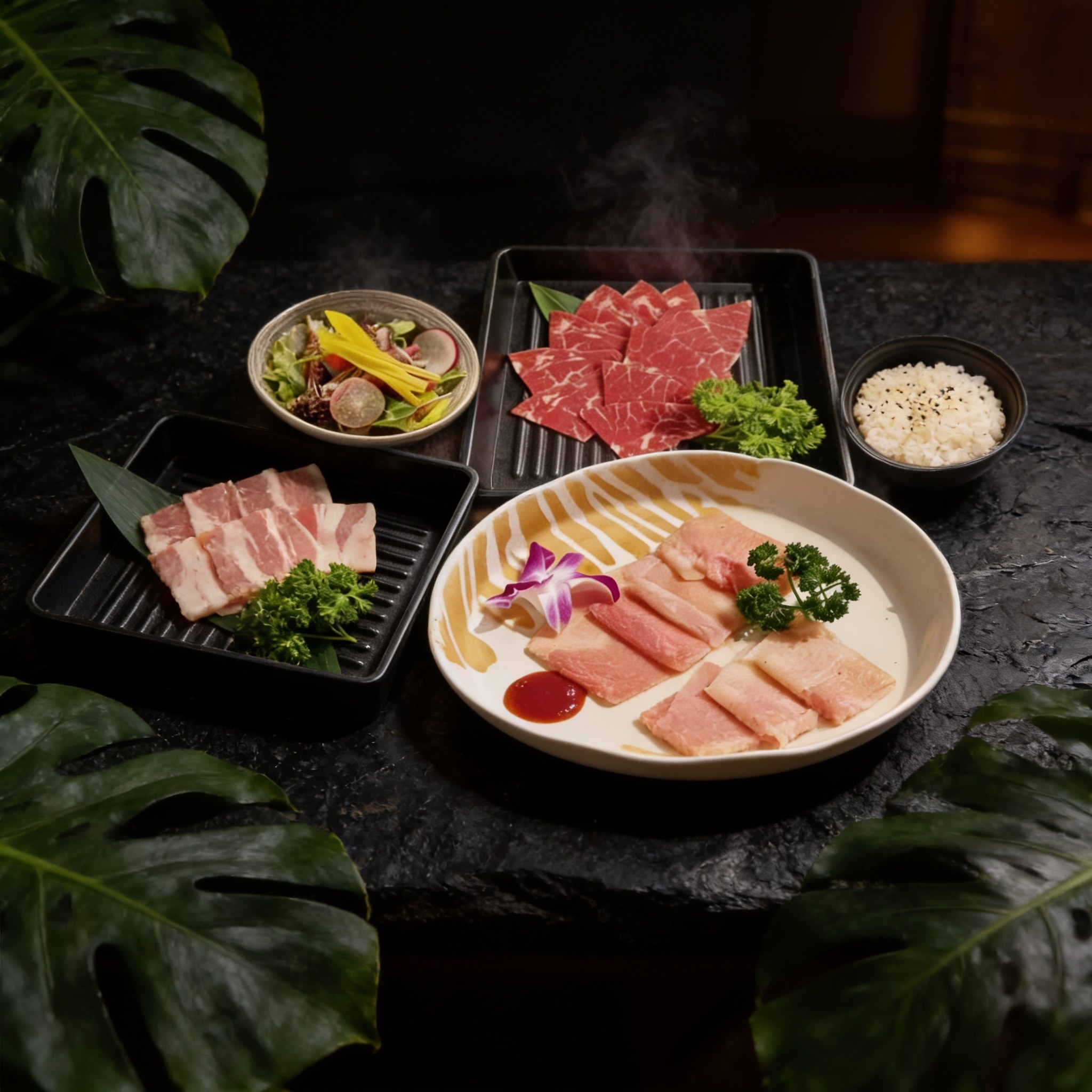 商務午餐・雙拼燒肉 套餐